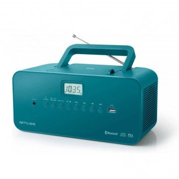 MUSE RADIO PORTATIL C/CD RADIO MW/FM BLUETOOTH MUSE RADIO PORTATIL C/CD RADIO MW/FM BLUETOOTH
