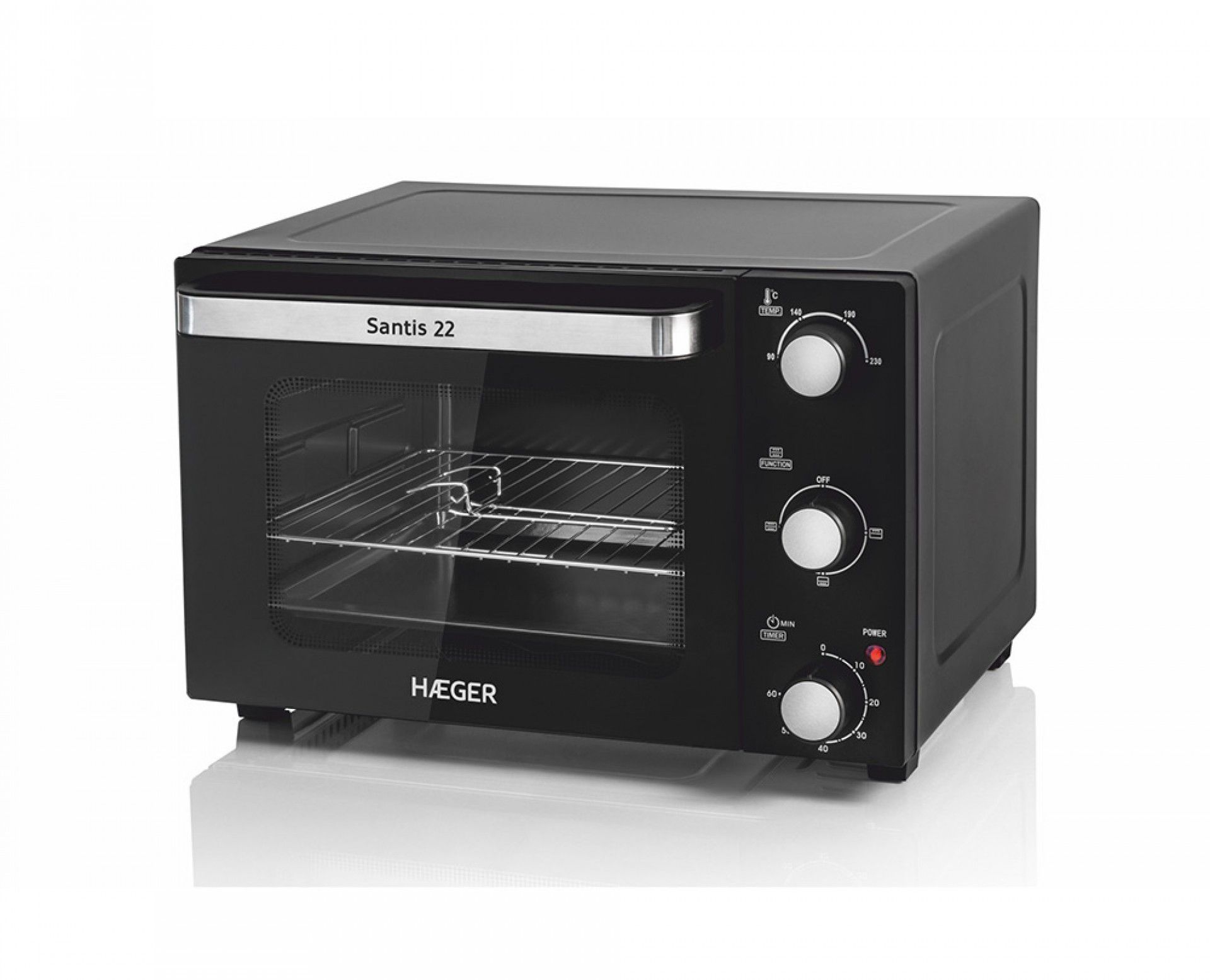 HAEGER FORNO 22LT SANTIS 1300W