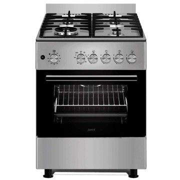 JUNEX FOGAO 60X60CM 4GAS (1WOK) BUT FORNO E GRILL A GAS INOX JUNEX FOGAO 60X60CM 4GAS (1WOK) BUT FORNO E GRILL A GAS INOX
