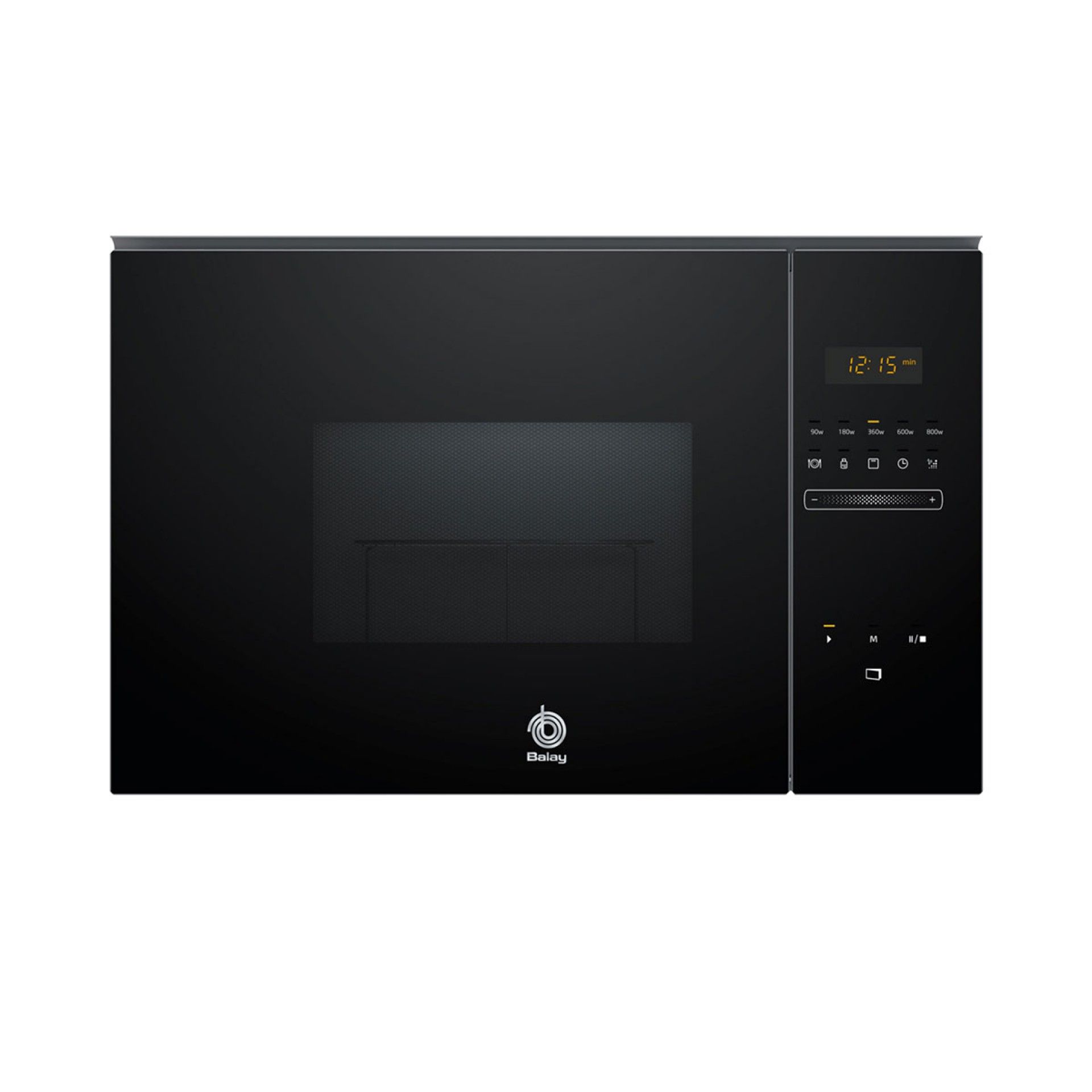 BALAY MICROONDAS INTEG 20LT GRILL VIDRO PRETO