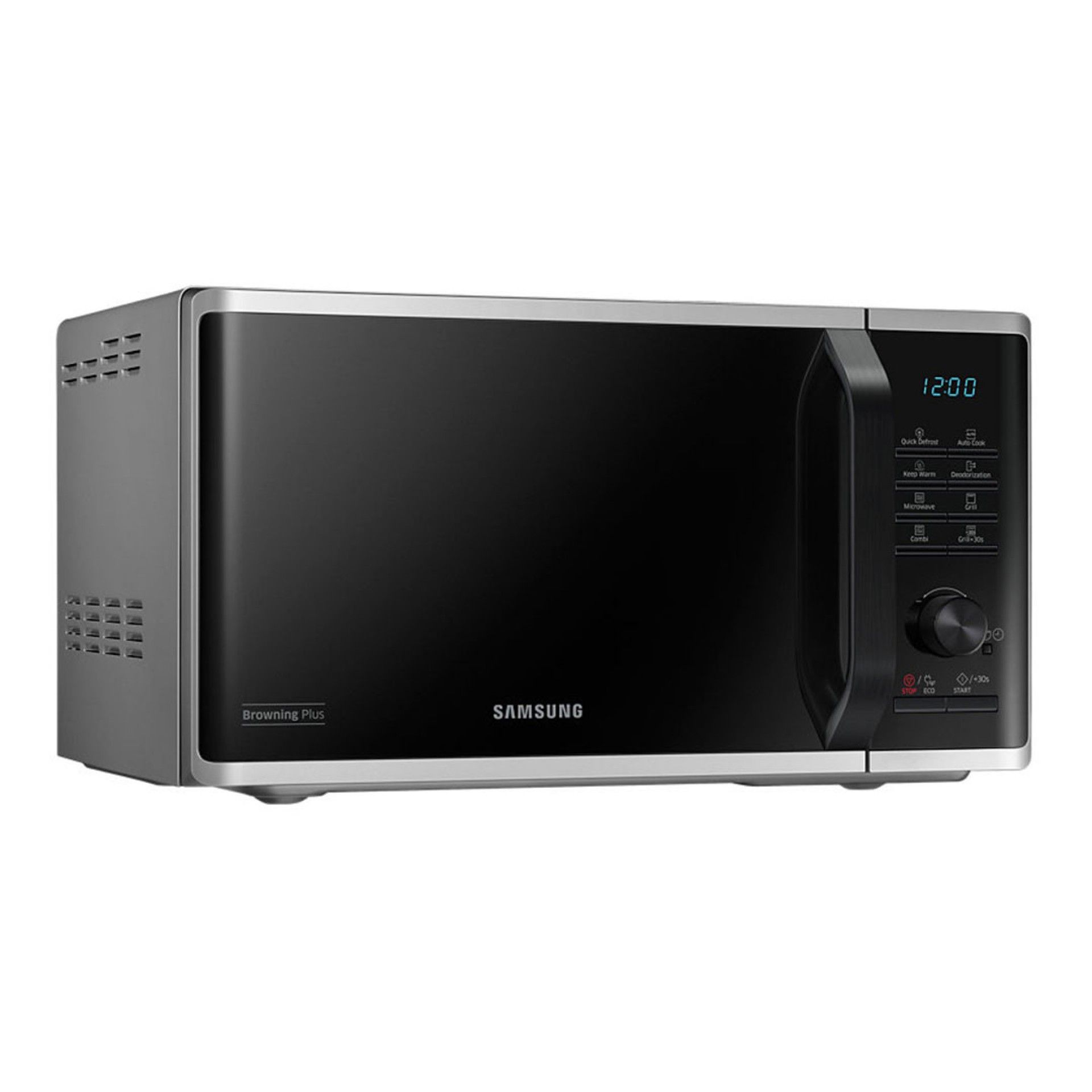 SAMSUNG MICROONDAS 23LT 800W GRILL 1100W DIGITAL PRATEADO
