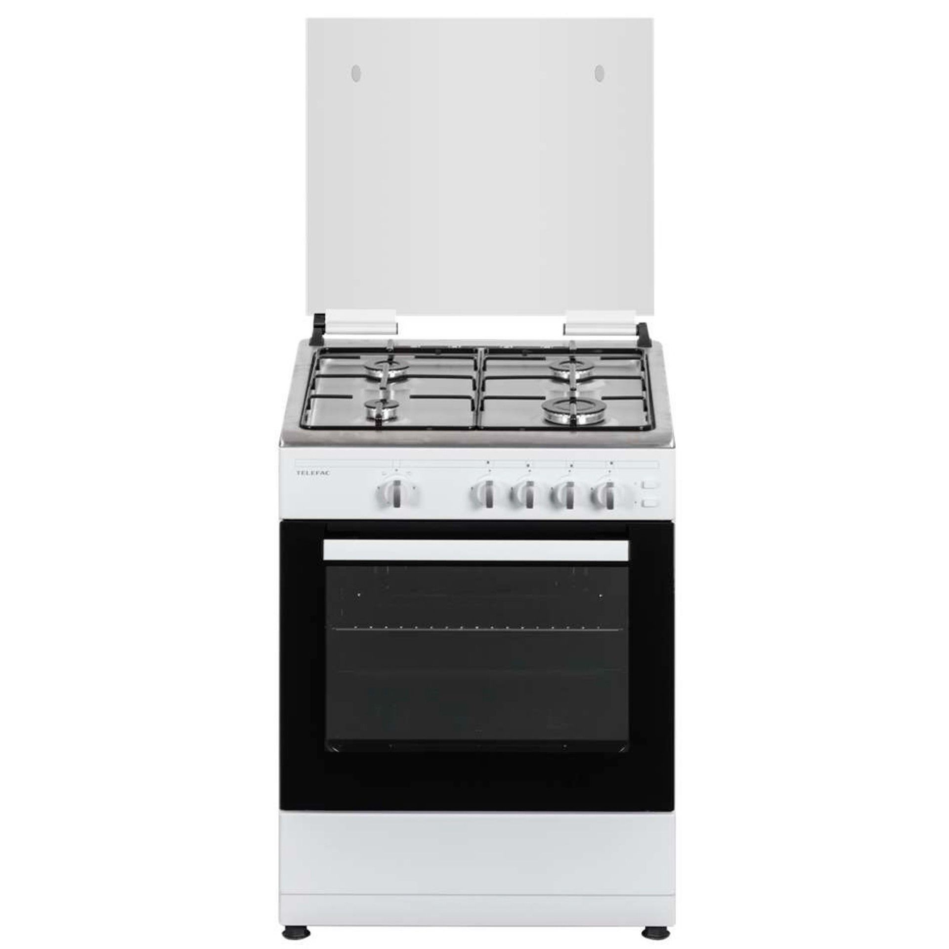 TELEFAC FOGAO 4G 855X600X630 FORNO GAS 55LT BRANCO