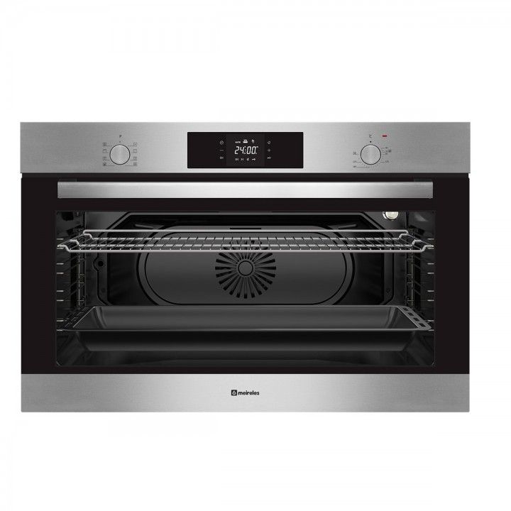 MEIRELES FORNO 90CM ELECTRICO MULTIF. 8 FUNÇOES 101LTS INOX MEIRELES FORNO 90CM ELECTRICO MULTIF. 8 FUNÇOES 101LTS INOX