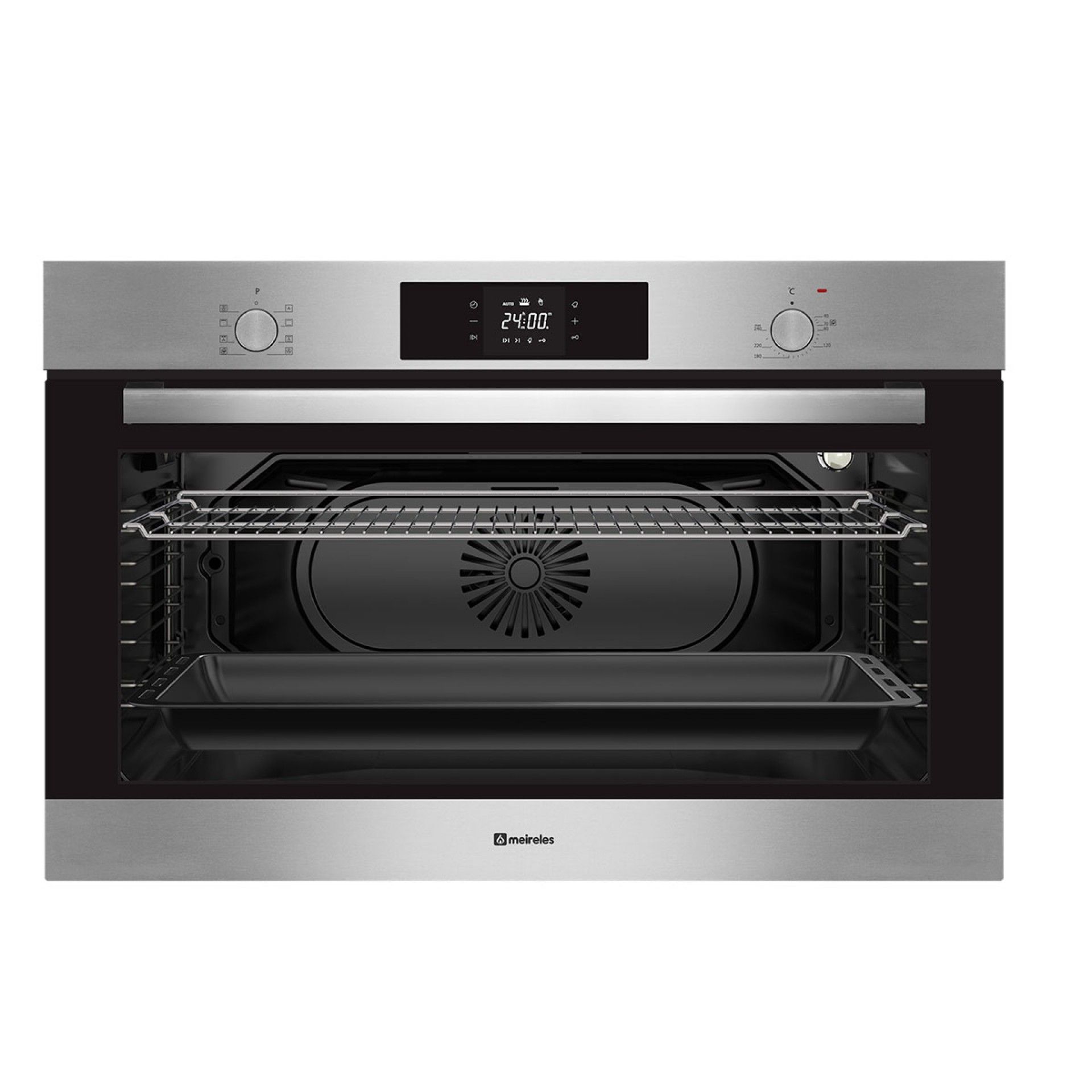 MEIRELES FORNO 90CM ELECTRICO MULTIF. 8 FUNÇOES 101LTS INOX