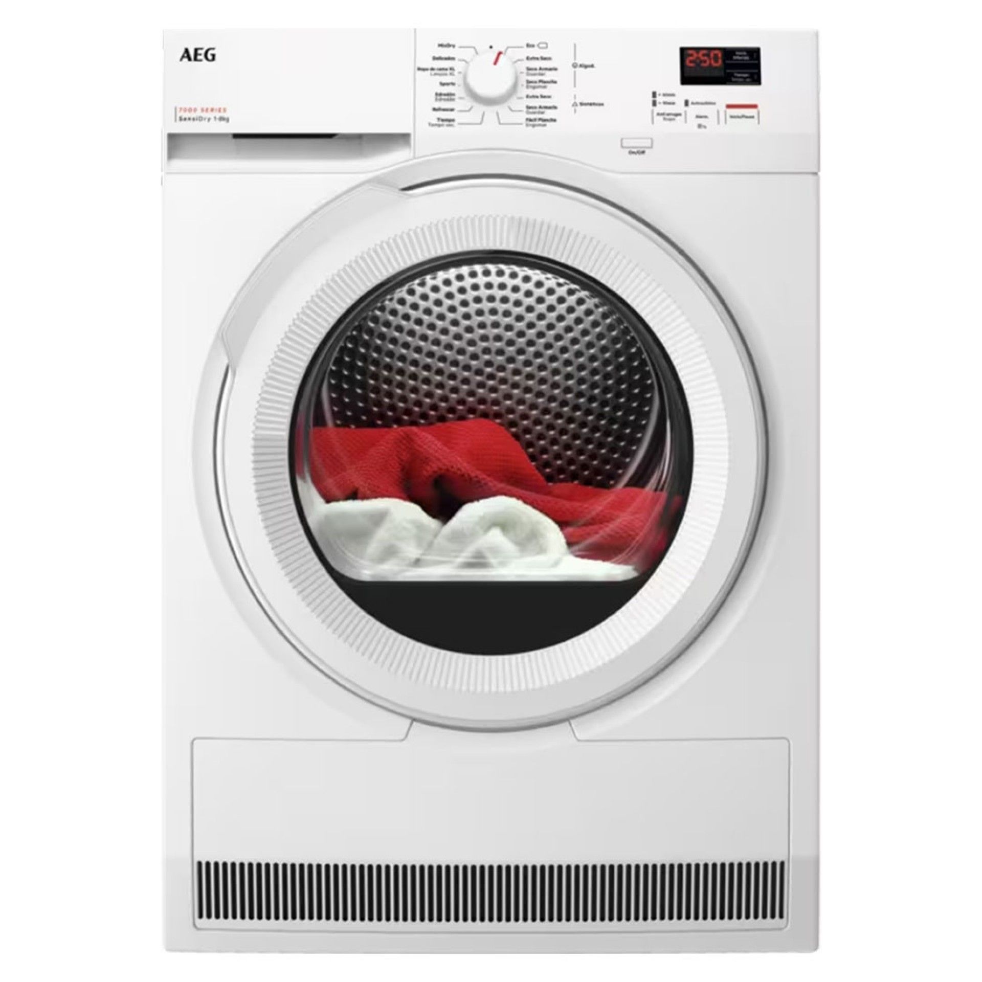 AEG SECADOR ROUPA 8KG CONDENSAÇAO BOMBA DE CALOR (E)
