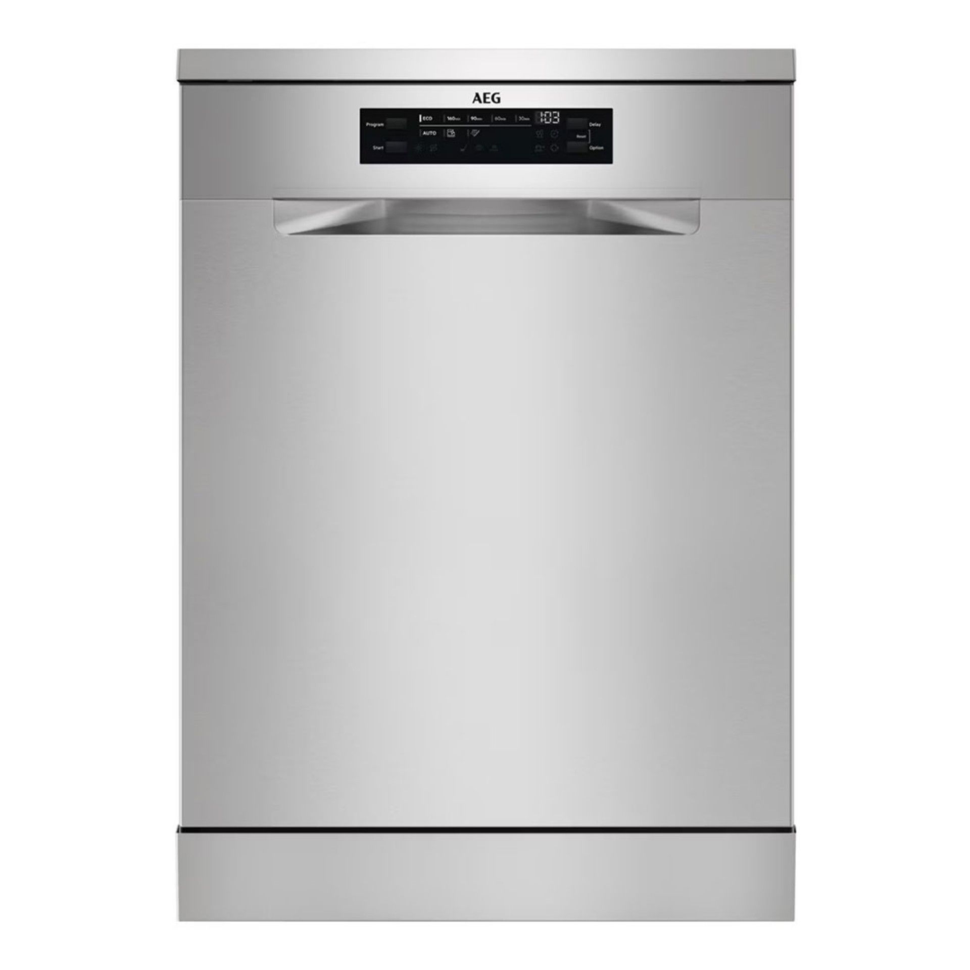 AEG MAQUINA LOUÇA 8PROG 14TALHERES INOX (C)