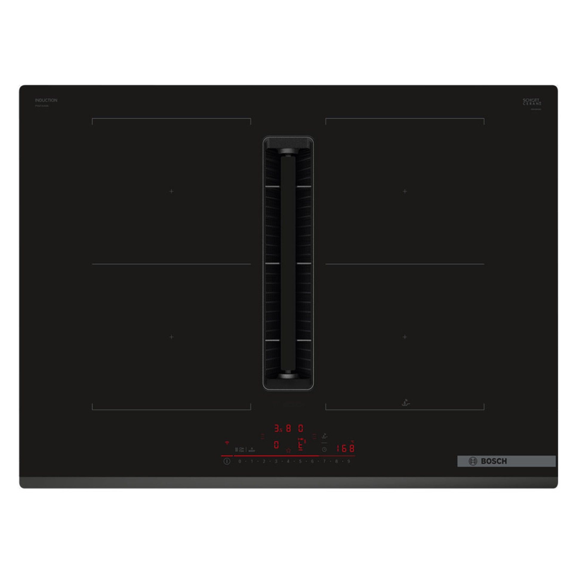 BOSCH PLACA INDUÇAO 70CM C/ VENTILAÇAO INT