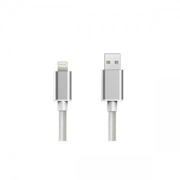 TECH FUZZION CABO USB LIGHTNING SILVER TECH FUZZION CABO USB LIGHTNING SILVER