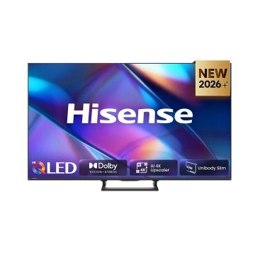 HISENSE QLED 55" 4K UHD SMARTTV 3HDMI 2USB (E)
