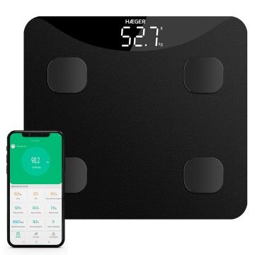 HAEGER BALAN�A WC ELETRONICA CORPORAL INTELISCALE BLUETOOTH