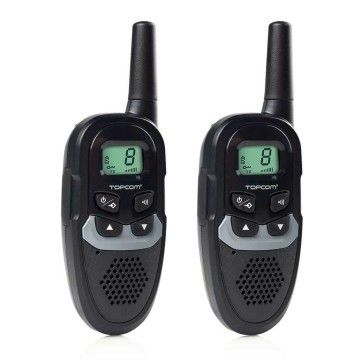 TOPCOM WALKIE TALKIE RAIO ATE 6KM WALKIE TALKIE SINGLE PACK TOPCOM WALKIE TALKIE RAIO ATE 6KM WALKIE TALKIE SINGLE PACK