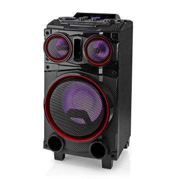 NEDIS COLUNA PORTATIL BLUETOOTH P/FESTAS 120W BATERIA 5H MAX NEDIS COLUNA PORTATIL BLUETOOTH P/FESTAS 120W BATERIA 5H MAX
