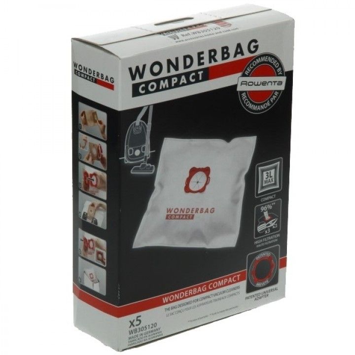 WONDERBAG SACO UNIVERSAL COMPACT CX 5 SACOS CAPAC ATÉ 3LTS WONDERBAG SACO UNIVERSAL COMPACT CX 5 SACOS CAPAC ATÉ 3LTS