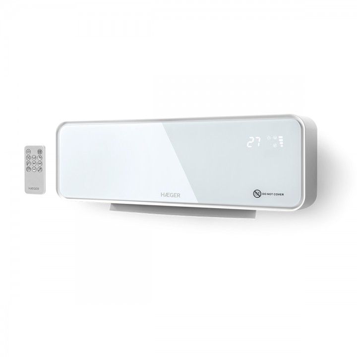 HAEGER AQUECEDOR PAREDE CERAMICO 2000W SPLIT C/COMAND HAEGER AQUECEDOR PAREDE CERAMICO 2000W SPLIT C/COMAND