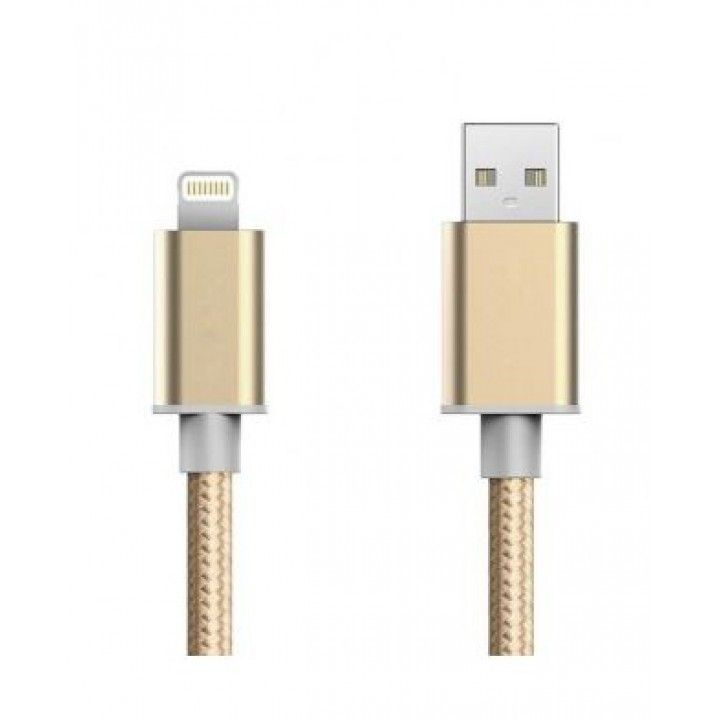 TECH FUZZION CABO USB LIGHTNIG GOLD TECH FUZZION CABO USB LIGHTNIG GOLD