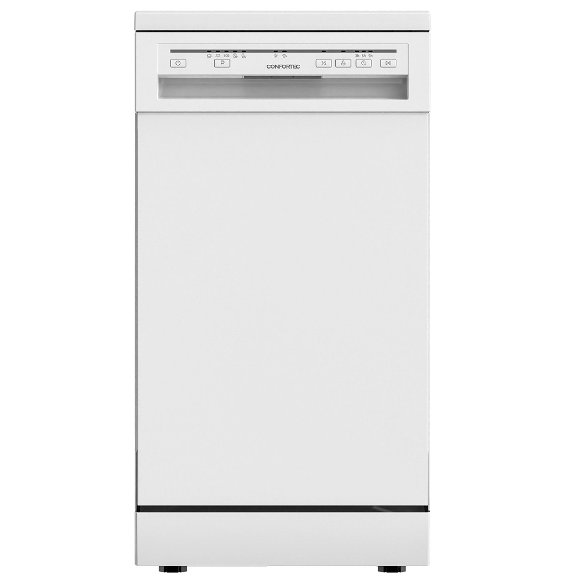 CONFORTEC MAQUINA LOUÇA 45CM 5PROG 9TALHERES BRANCO (E)