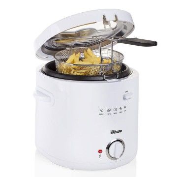 TRISTAR FRITADEIRA 1000W 1,5LT BRANCA TRISTAR FRITADEIRA 1000W 1,5LT BRANCA