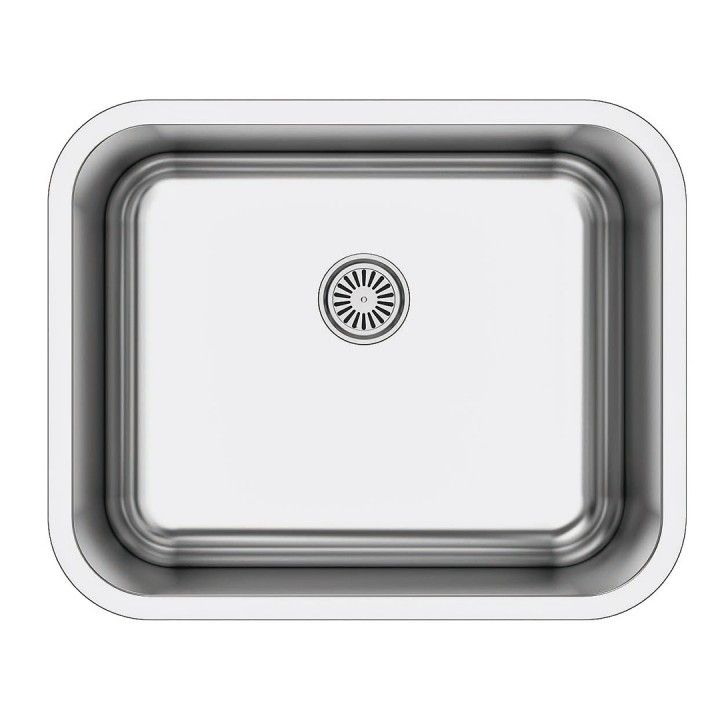 EDESA BANCA 50CM 1 PIO MOVEL SOBTAMPO INOX
