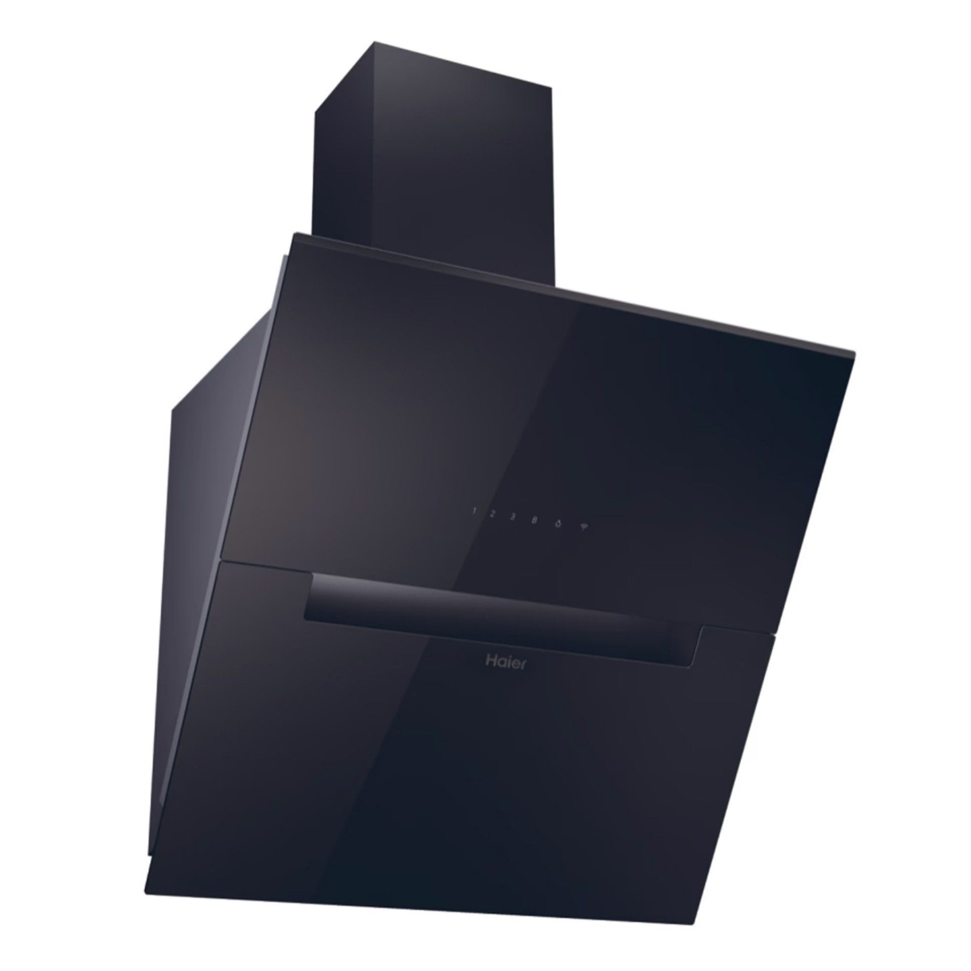 HAIER CHAMINE 60CM MAX 649M3/H VIDRO PRETO A++
