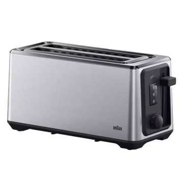 BRAUN TORRADEIRA 1470W 2 FENDAS PRETO/INOX BRAUN TORRADEIRA 1470W 2 FENDAS PRETO/INOX