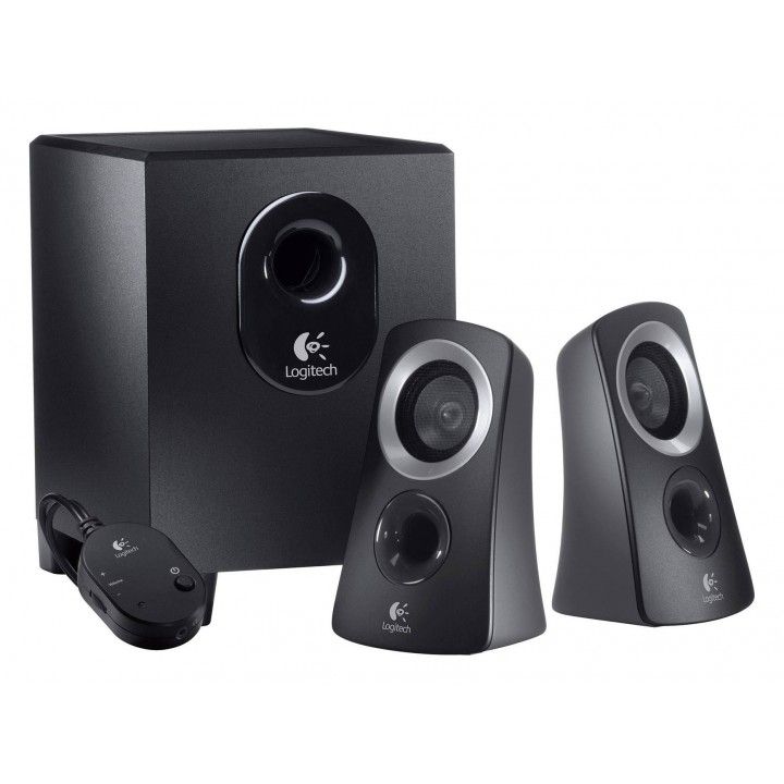 LOGITECH COLUNAS 2.1 3.5MM SUBWOOFER 25W PRETO LOGITECH COLUNAS 2.1 3.5MM SUBWOOFER 25W PRETO