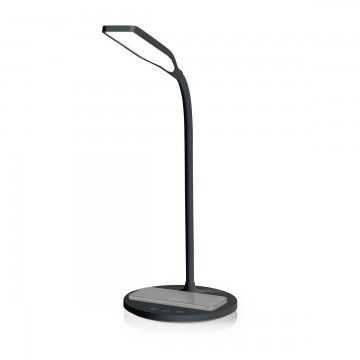 NEDIS LAMPADA MESA LED S/FIO C/CARREGADOR 10W PRETO G NEDIS LAMPADA MESA LED S/FIO C/CARREGADOR 10W PRETO G