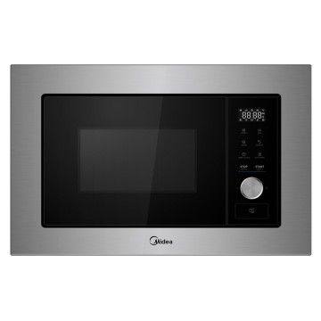 MIDEA MICROONDAS INTEG 20LT 800W GRILL 1000W INOX MIDEA MICROONDAS INTEG 20LT 800W GRILL 1000W INOX