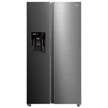 MIDEA SIDE BY SIDE 1,775X0,91X0,698MT 569LT DAG NF INOX (E) MIDEA SIDE BY SIDE 1,775X0,91X0,698MT 569LT DAG NF INOX (E)