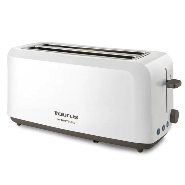 TAURUS TORRADEIRA 2 RANHURAS 1400W BRANCA
