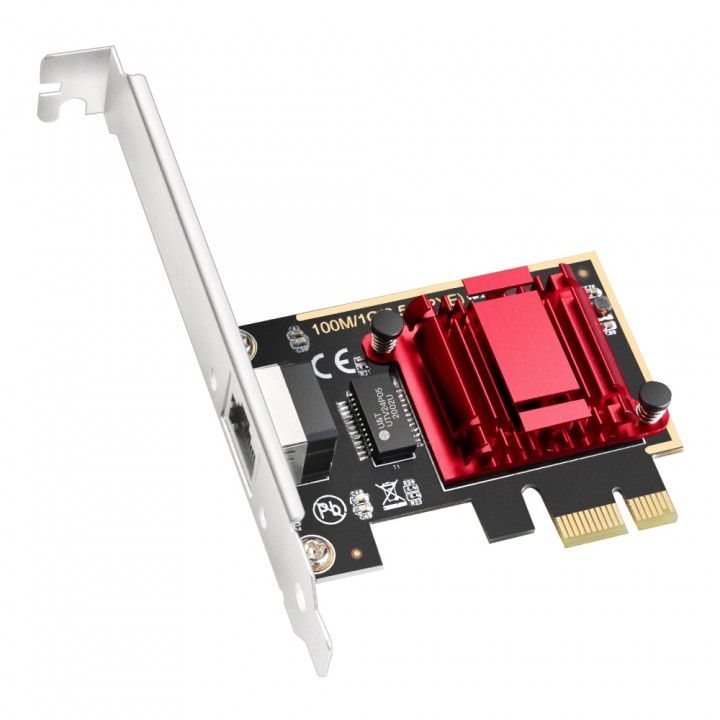 CUDY ADAPTADOR DE REDE PCI EXPRESS DE 2,5 Gbps CUDY ADAPTADOR DE REDE PCI EXPRESS DE 2,5 Gbps