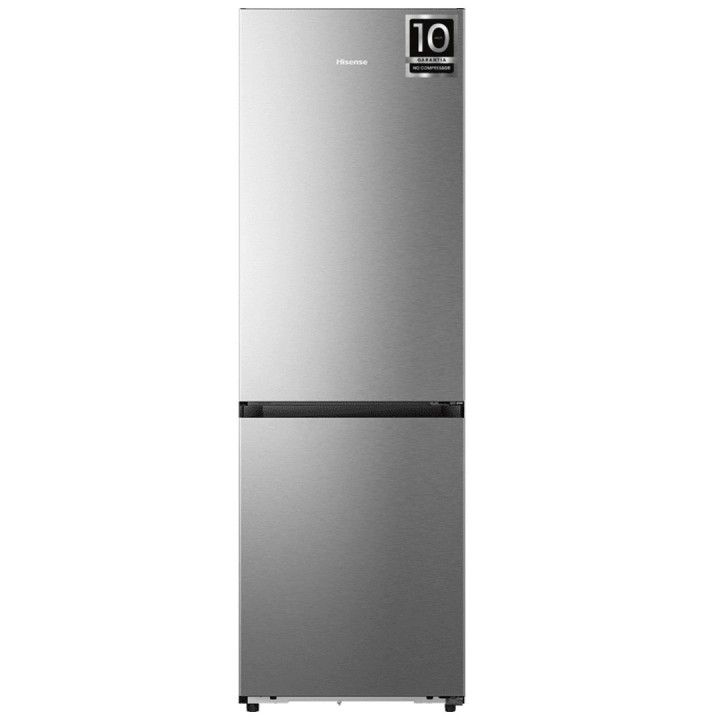 HISENSE COMBINADO 1856X595X600MT 330LT NF INOX (C)