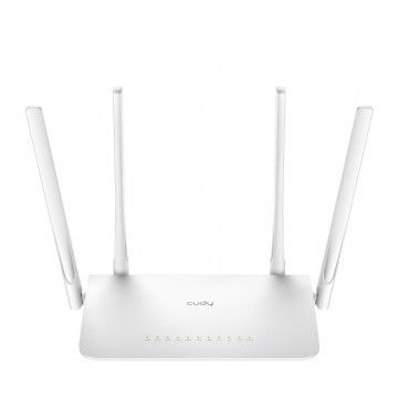 CUDY ROUTER AC1200 DUAL BAND WIFI 5 PORTAS 4 ANTENAS CUDY ROUTER AC1200 DUAL BAND WIFI 5 PORTAS 4 ANTENAS