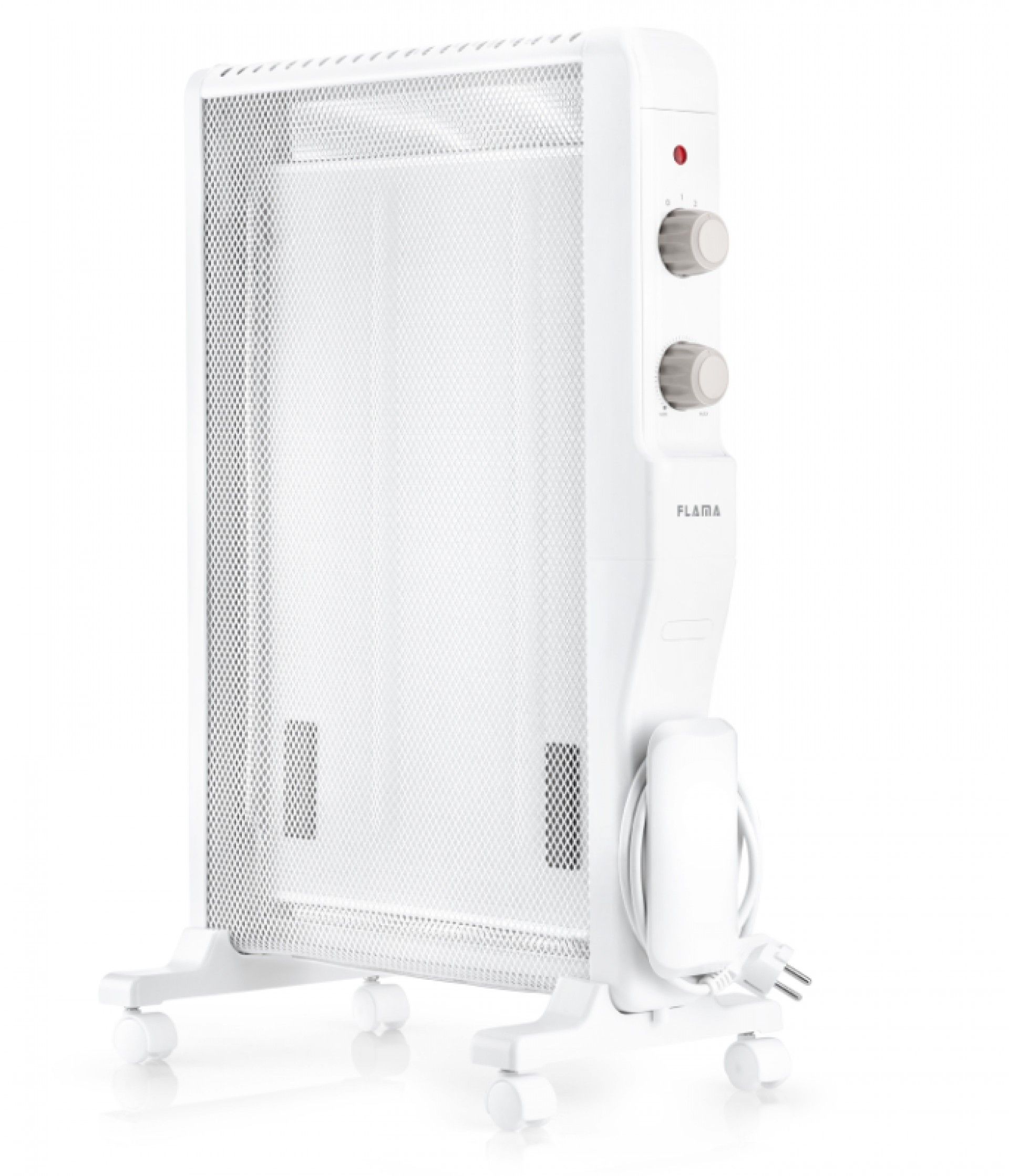 FLAMA RADIADOR MICA 1500W TERMOSTATO REGULAVEL BRANCO