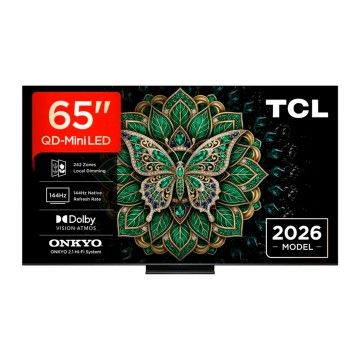 TCL QLED 65" 4K UHD GOOGLE TV 4HDMI 1USB (E)