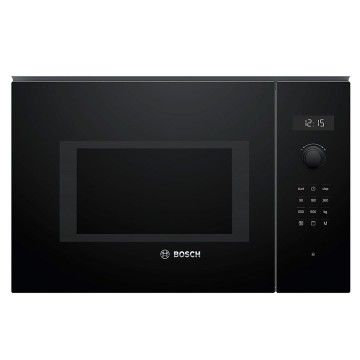 BOSCH MICROONDAS INTEG 25LTS VIDRO PRETO