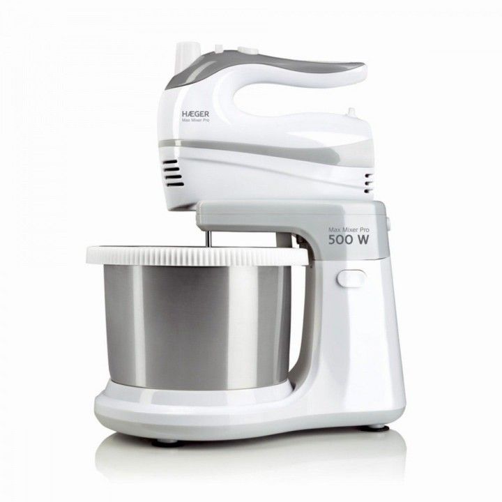 HAEGER BATEDEIRA 500W 5VEL+TURBO C/ TAÇA INOX HAEGER BATEDEIRA 500W 5VEL+TURBO C/ TAÇA INOX
