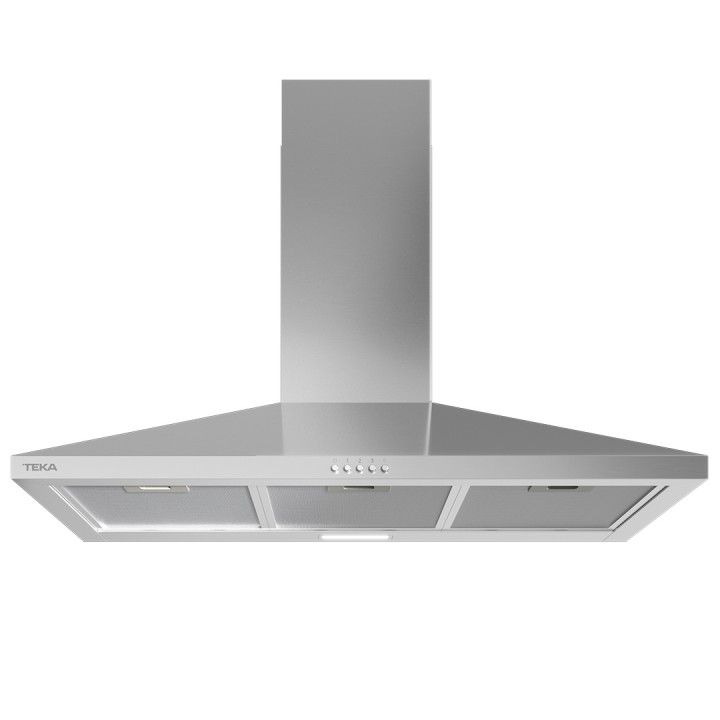 TEKA CHAMINE 90CM 410M3/H 3VELOC INOX (B)