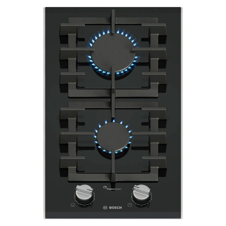 BOSCH DOMINO GAS 30CM VIDRO PRETO BOSCH DOMINO GAS 30CM VIDRO PRETO