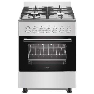JUNEX FOGAO 60X60CM 4GAS (1WOK) BUT FORNO ELETRICO ESTU IX A JUNEX FOGAO 60X60CM 4GAS (1WOK) BUT FORNO ELETRICO ESTU IX A