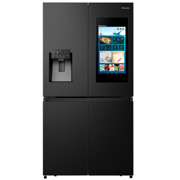 HISENSE SIDE BY SIDE 4PT 1,79X0,92X0,73MT 632LT DAG PRETO (E