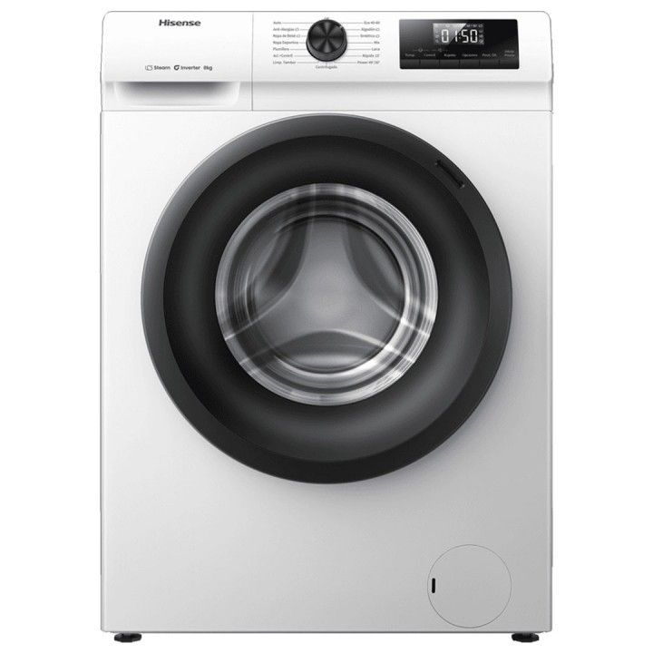 HISENSE MAQUINA ROUPA 8KG INVERTER 1400RT (A)