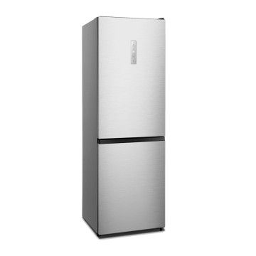 HISENSE COMBINADO 1860X595X590MT 304LT NF LOOK INOX (D)