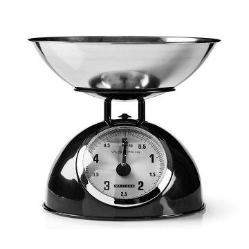 MELISSA BALAN�A COZINHA RETRO MAX 5KG PRETA