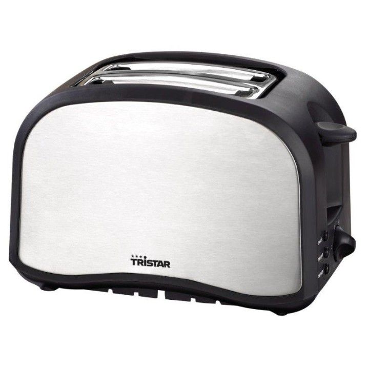 TRISTAR TORRADEIRA 800W 2 RANHURAS PRETA/INOX TRISTAR TORRADEIRA 800W 2 RANHURAS PRETA/INOX
