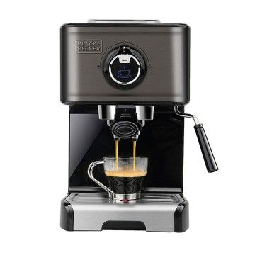 BLACK & DECKER MAQUINA CAFE EXPRESSO MANUAL 1200W 15BARES BLACK & DECKER MAQUINA CAFE EXPRESSO MANUAL 1200W 15BARES