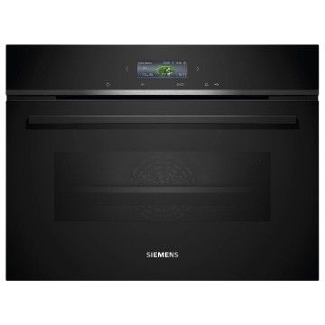SIEMENS FORNO COMPACTO MULTIF. 47LT PRETO (A+) SIEMENS FORNO COMPACTO MULTIF. 47LT PRETO (A+)