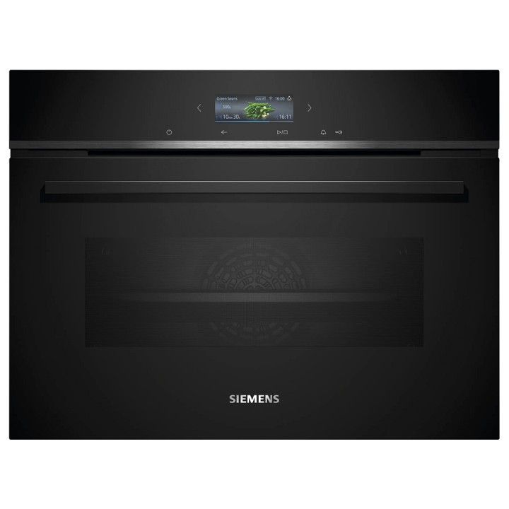 SIEMENS FORNO COMPACTO MULTIF. 47LT PRETO (A+)