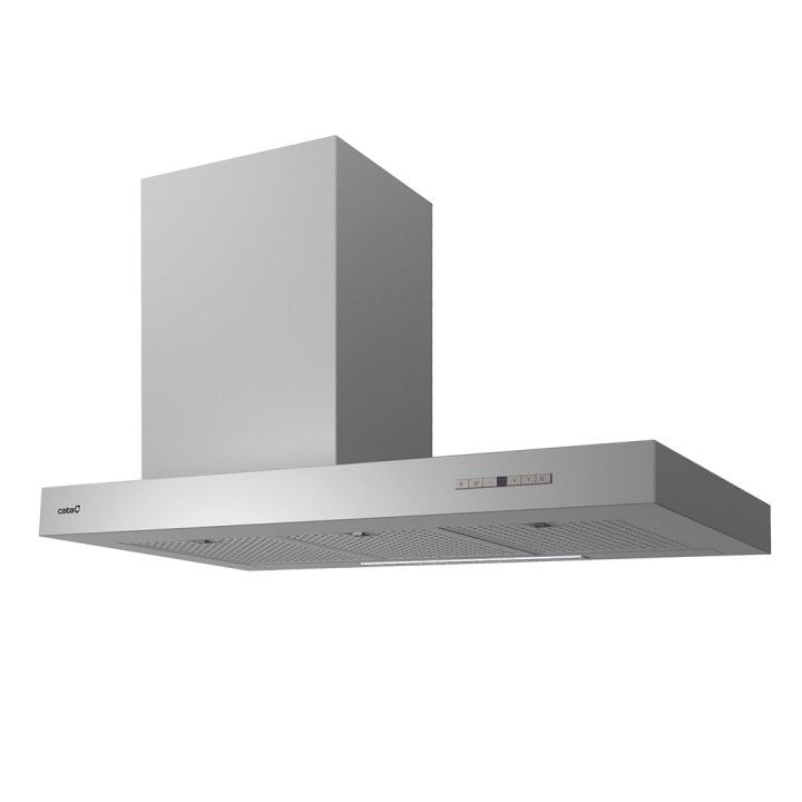 CATA CHAMINE 90CM 820M3/H SAIDA ESQUERDA INOX CATA CHAMINE 90CM 820M3/H SAIDA ESQUERDA INOX