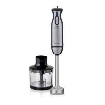HAEGER VARINHA PE INOX 1000W C/PICADORA PRETA/INOX HAEGER VARINHA PE INOX 1000W C/PICADORA PRETA/INOX
