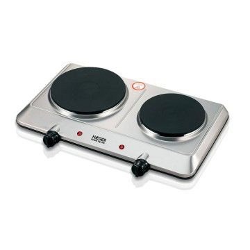 HAEGER PLACA ELETRICA 2 BOCAS 2250W INOX